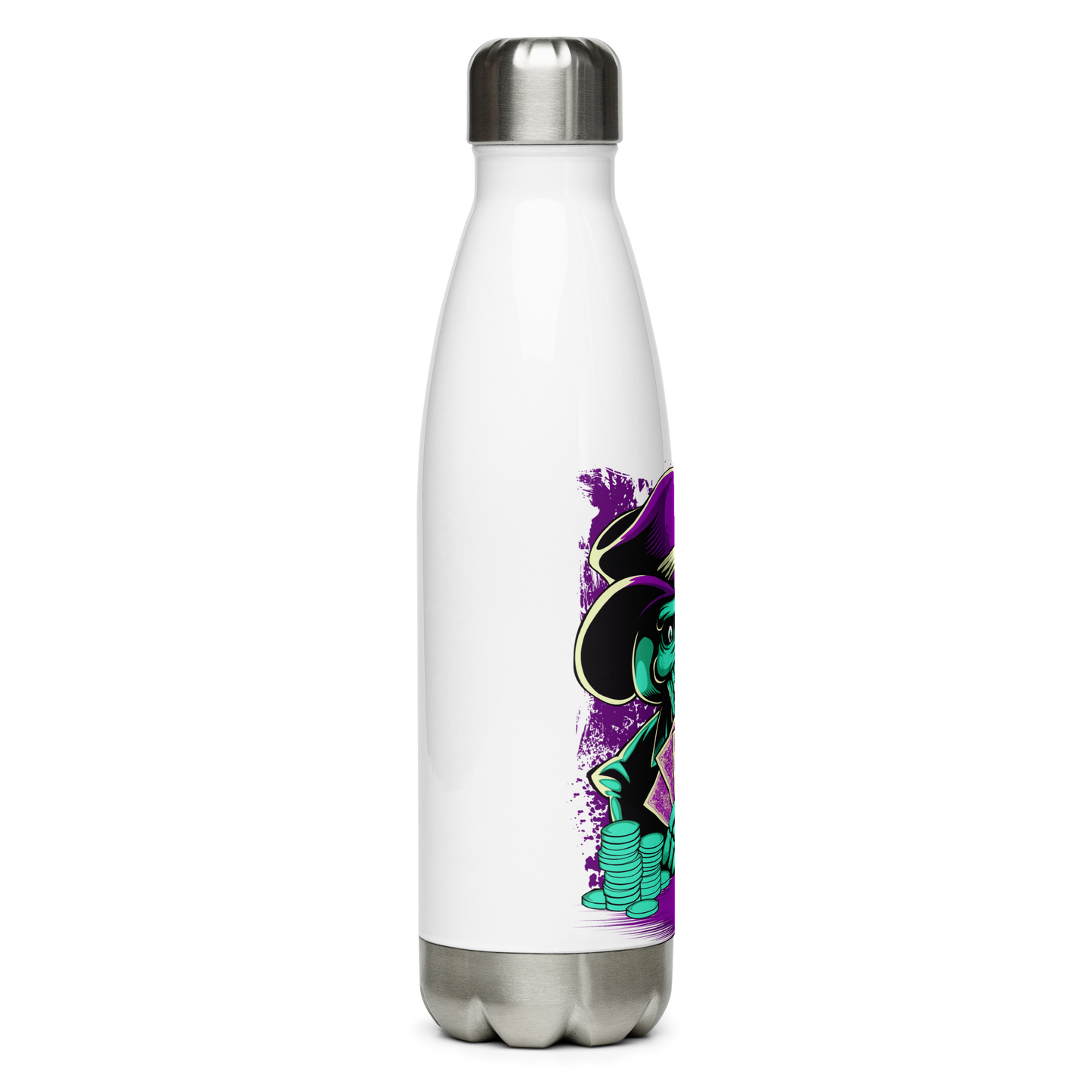 Stainless Steel Water Bottle( Purple People Eater)