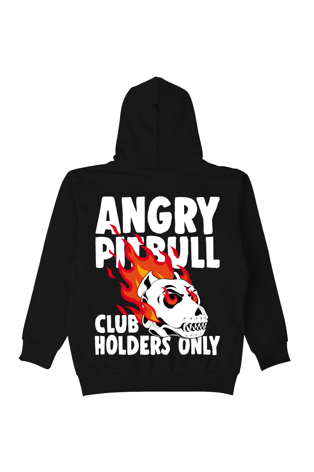 Holders Only Hoodie - Black – ANGRY PITBULL CLUB