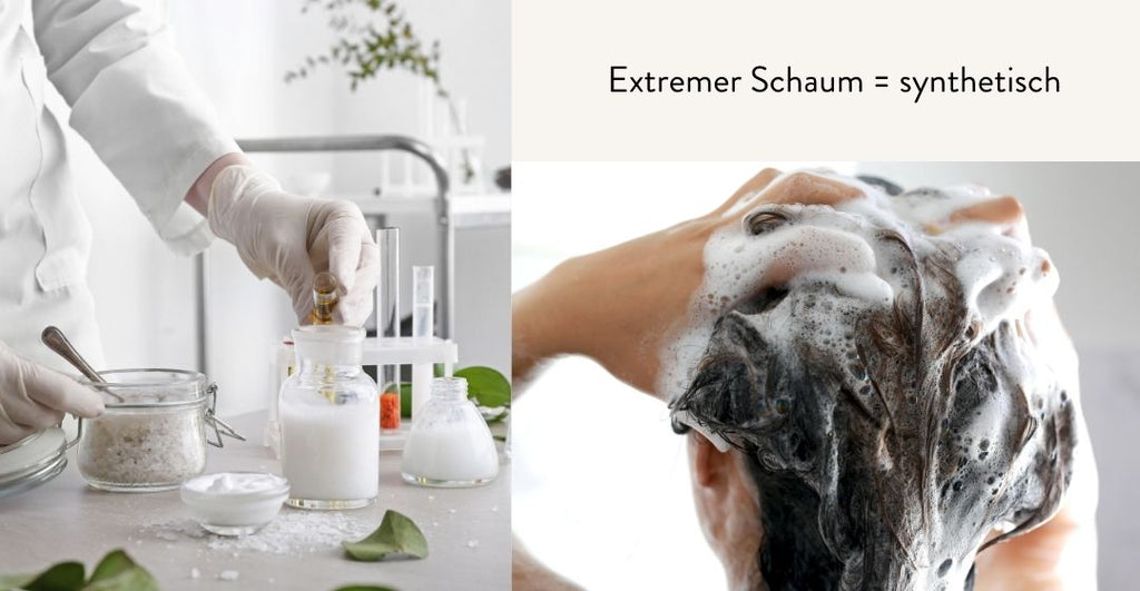 Extremer Schaum Synthetische Tenside