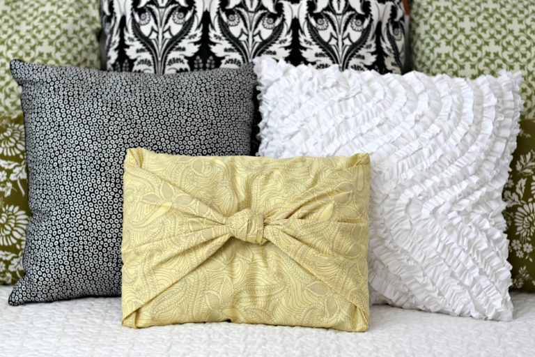 Silk Decorative Throw Pillow