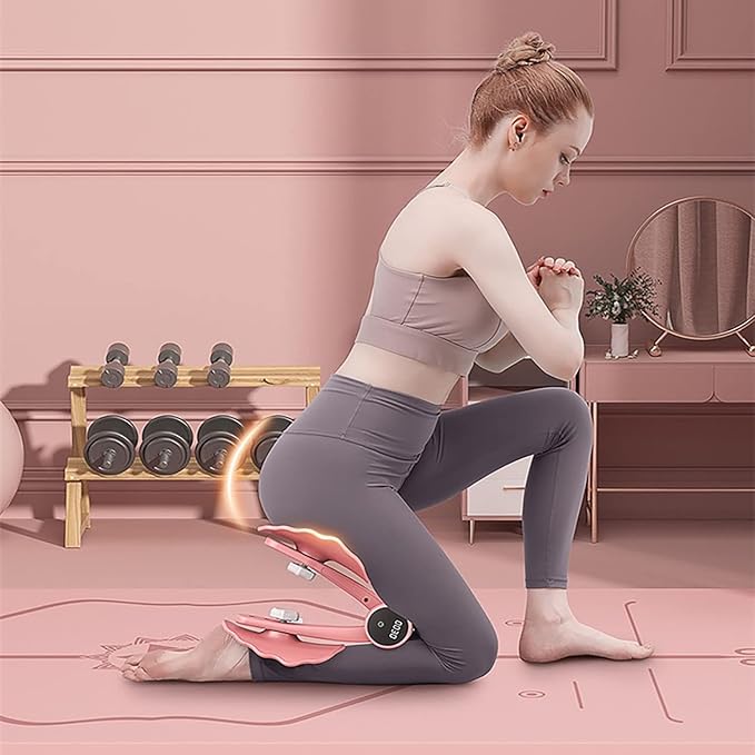 Pelvic Muscle Trainer - Multi-functional Smart Counting Timing Thigh Exerciser