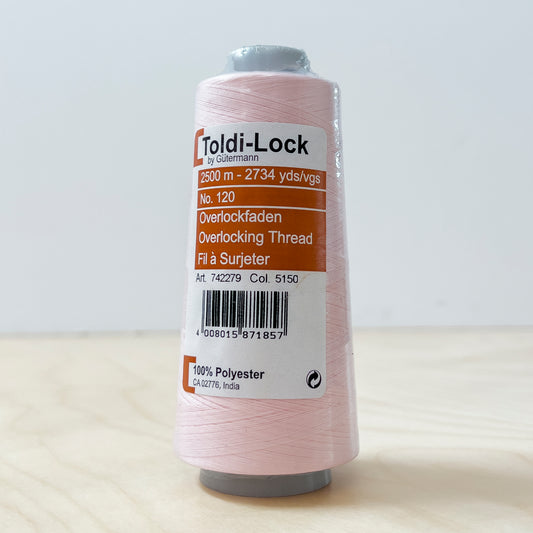 Toldi-Lock Serger Thread in White #1005 – Stash