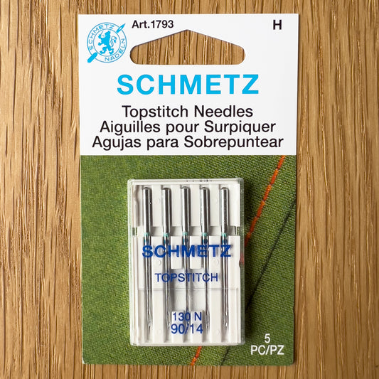 SCHMETZ Top Stitch Sewing Machine Needles Size 90/14 1793 