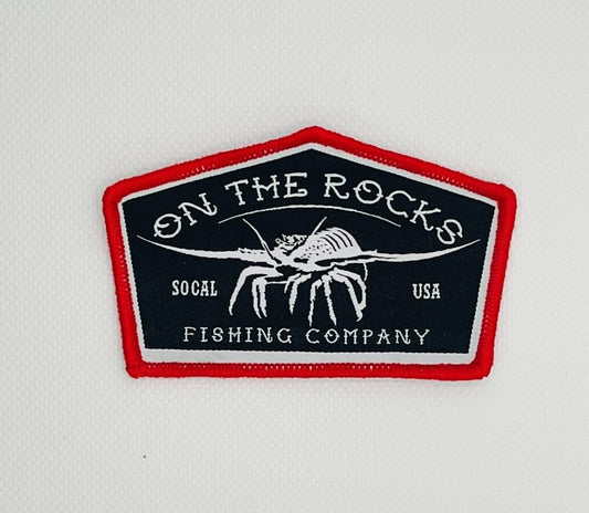 Black California Spiny Lobster Patch – OntheRocksfishingco