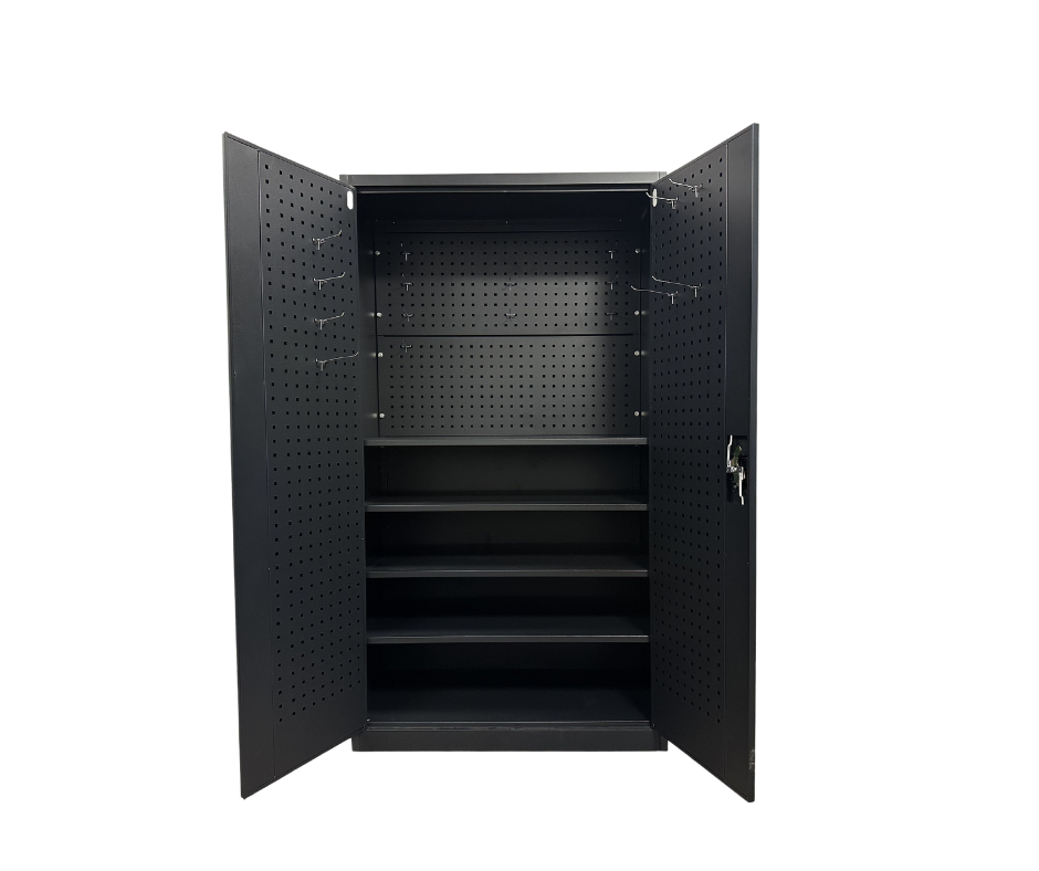 Picture of Tool storage cabinet Matt black tool storage unit