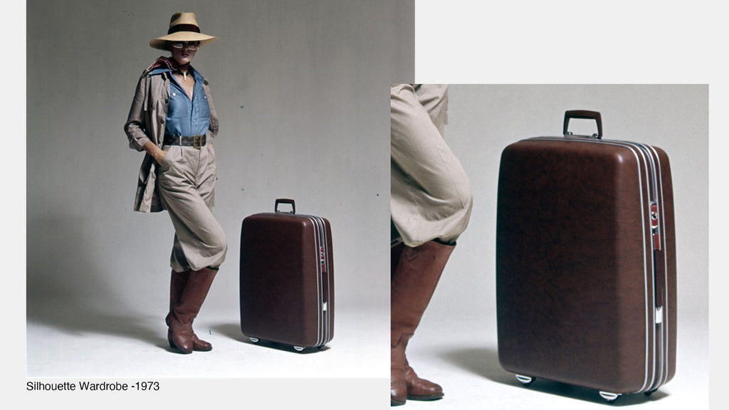 Wardrobe, the first vertical suitcase with casters