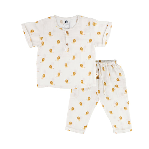 Organic Muslin Loungewear Set – DULAAR