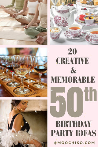 20 Creative & Memorable 50th Birthday Party Ideas