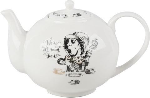V&A Alice in Wonderland Teapot in Gift Box