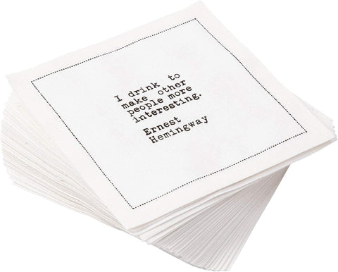 Five Star Bar Napkins Quotes