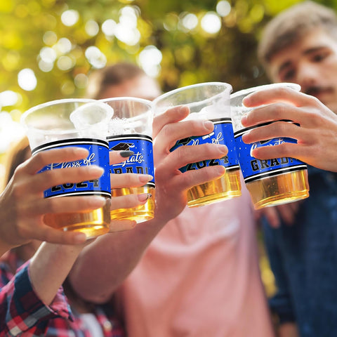 Graduation plastic cups