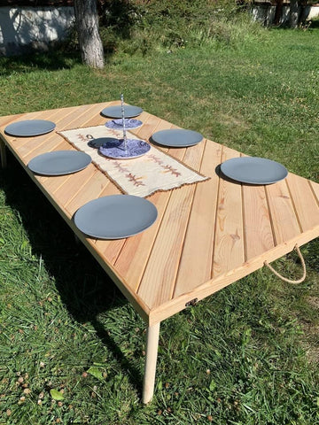 Boho Picnic Low Folding Table