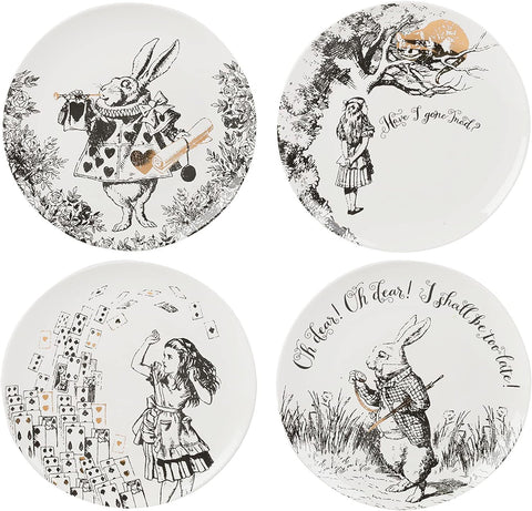 V&A Alice in Wonderland Side Plates