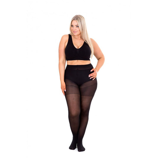 black tights plus size.