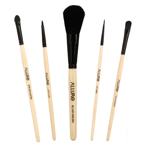 Allure Classic Makeup Brushes Pack Of 5 ( ACK-05 )