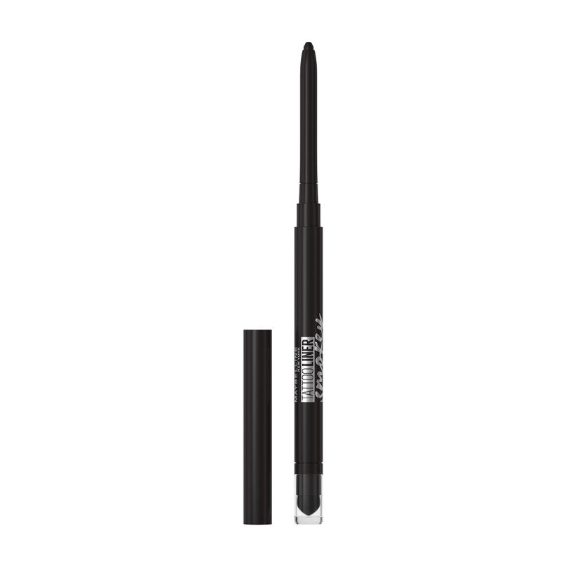 Maybelline TattooStudio Sharpenable Gel Pencil Waterproof Longwear Eyeliner  Deep Onyx 004 oz