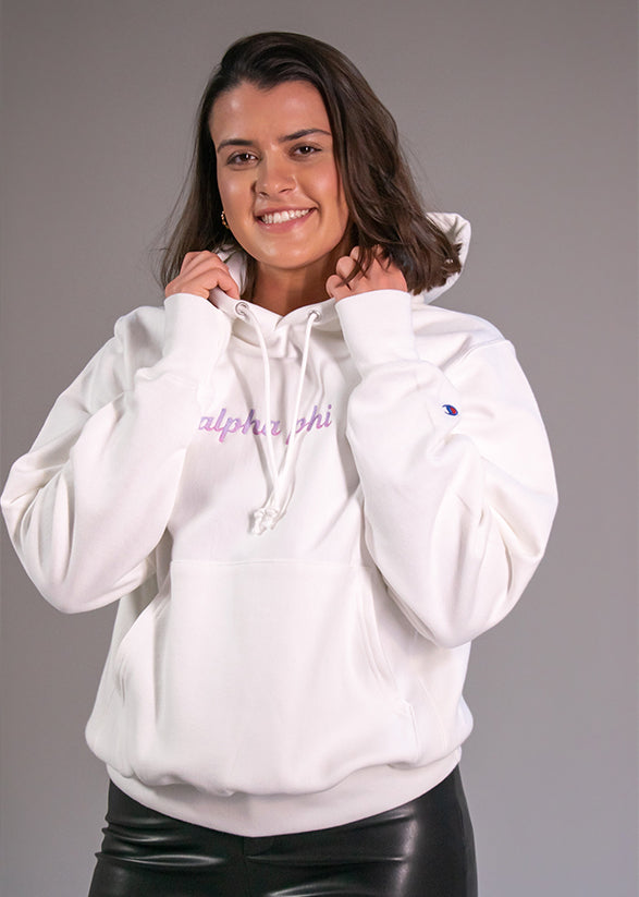 Rummelig narre Byg op Tri Sigma Champion Reverse Weave Embroidered Gradient Hoodie – Olympia &  Olive