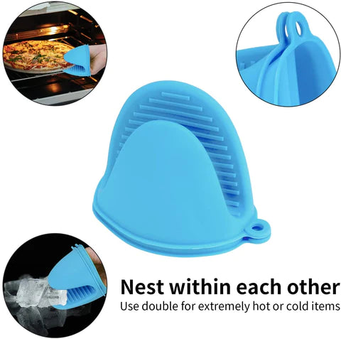 1pc Transparent Silicone Oven Mitts, Whale Kitchen Oven Gloves. Cute Style  Silicone Heat Resistant & Non-slip & Waterproof Oven Mitt For Microwave,  Oven, Baking, Christmas