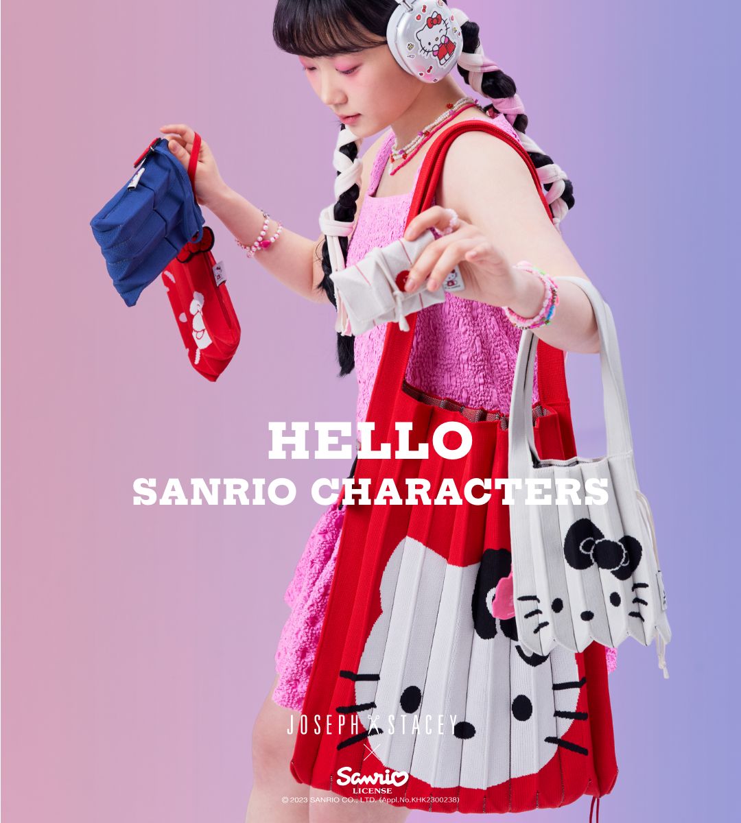 HELLO SANRIO CHARACTERS – JOSEPH AND STACEY