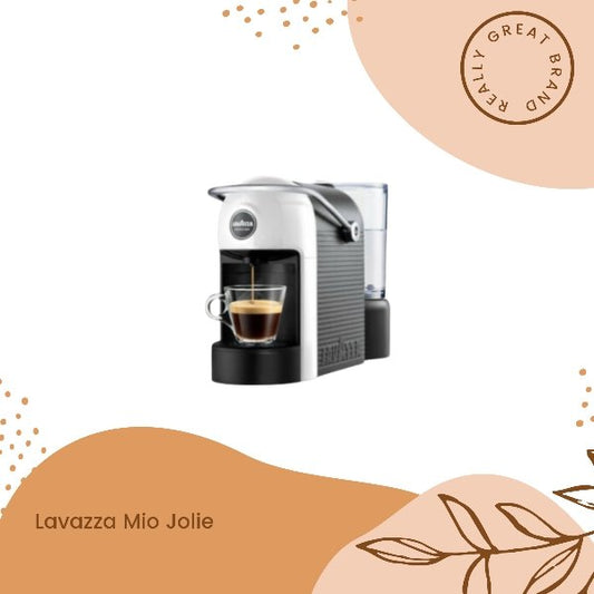 Lavazza A Modo Mio Deséa Espresso Coffee Machine, White Cream – BigaMart