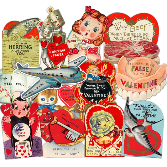 Vintage Valentine's Vinyl Stickers Vintage Valentine's Day - Temu