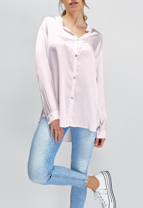 Blusa Rosa de | NSB Shop | Tienda online moda sostenible – NuriaSerraBarcelona