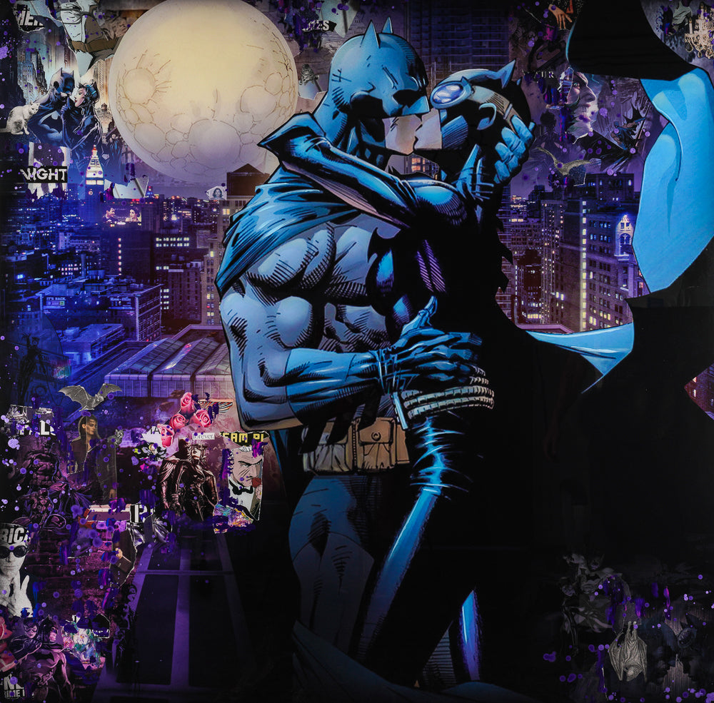 batman and catwoman kiss