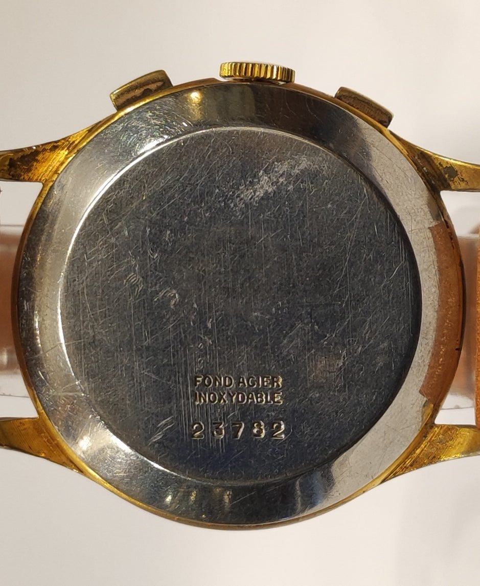 Reloj de pulsera Acron Deluxe a cuerda con cronógrafo - Antigüedades