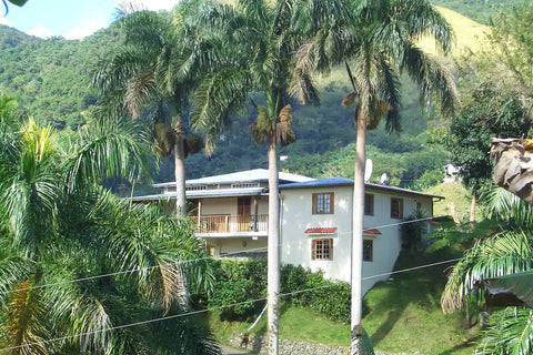 Front of the house at Hacienda Prosperidad