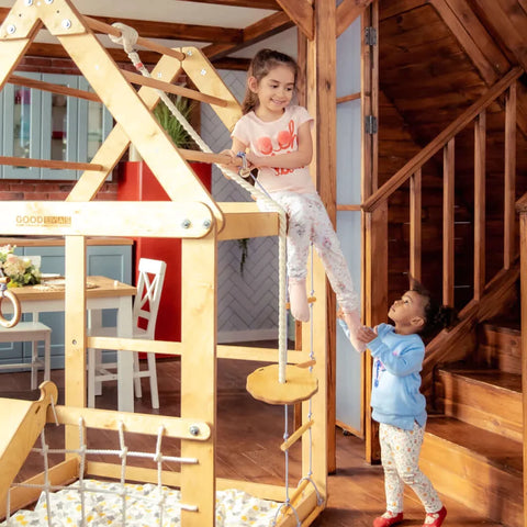 Indoor Spielplatz im Kinderzimmer