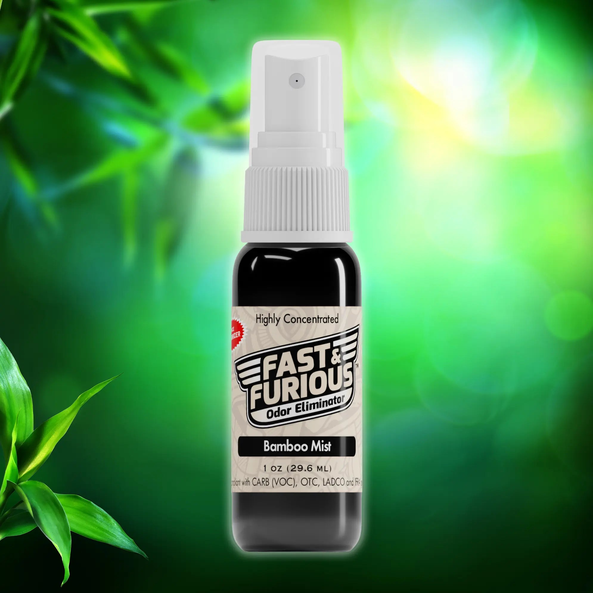 Fast and Furious Odor Eliminator - Bamboo Mist Scent