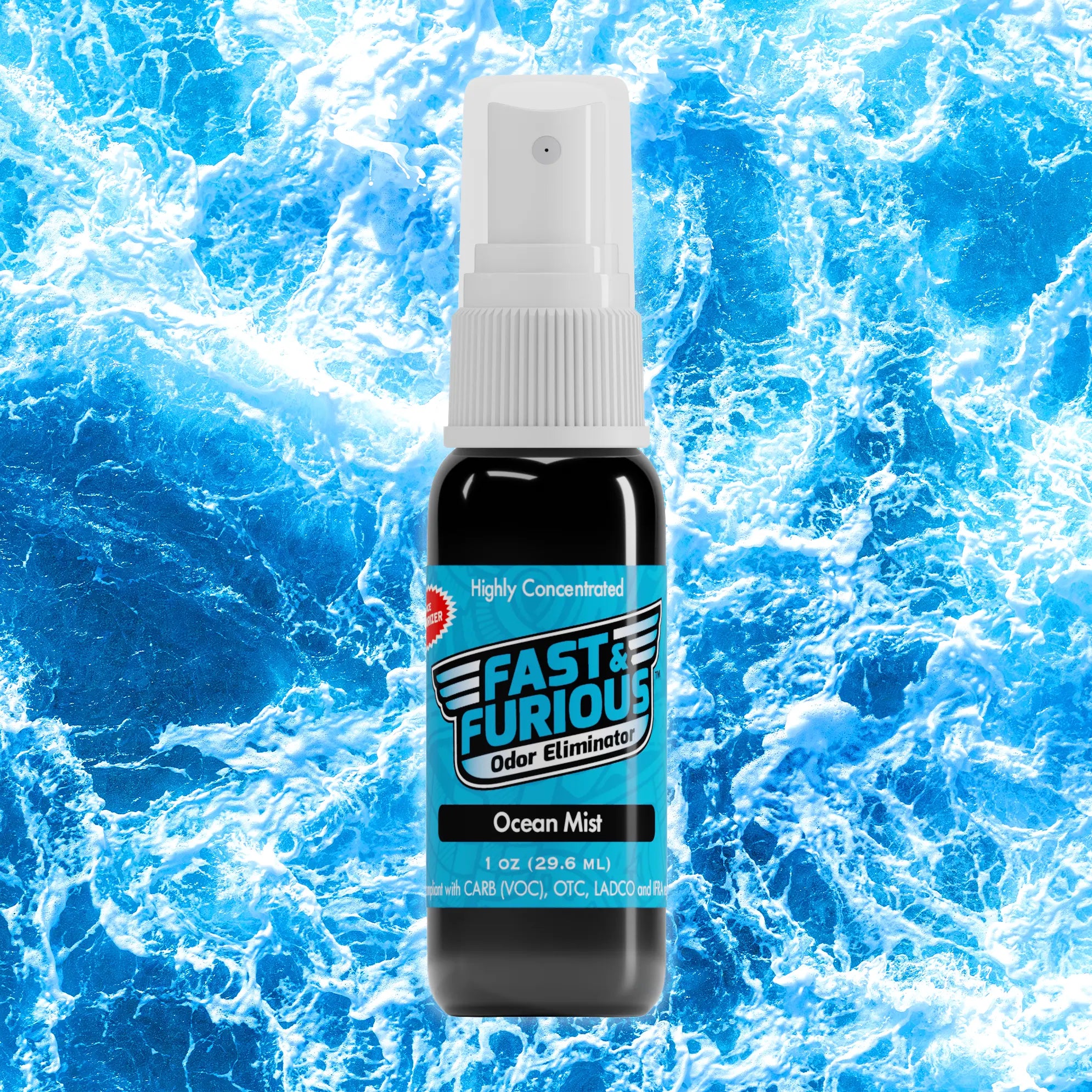 Fast and Furious Odor Eliminator - Ocean Mist Scent