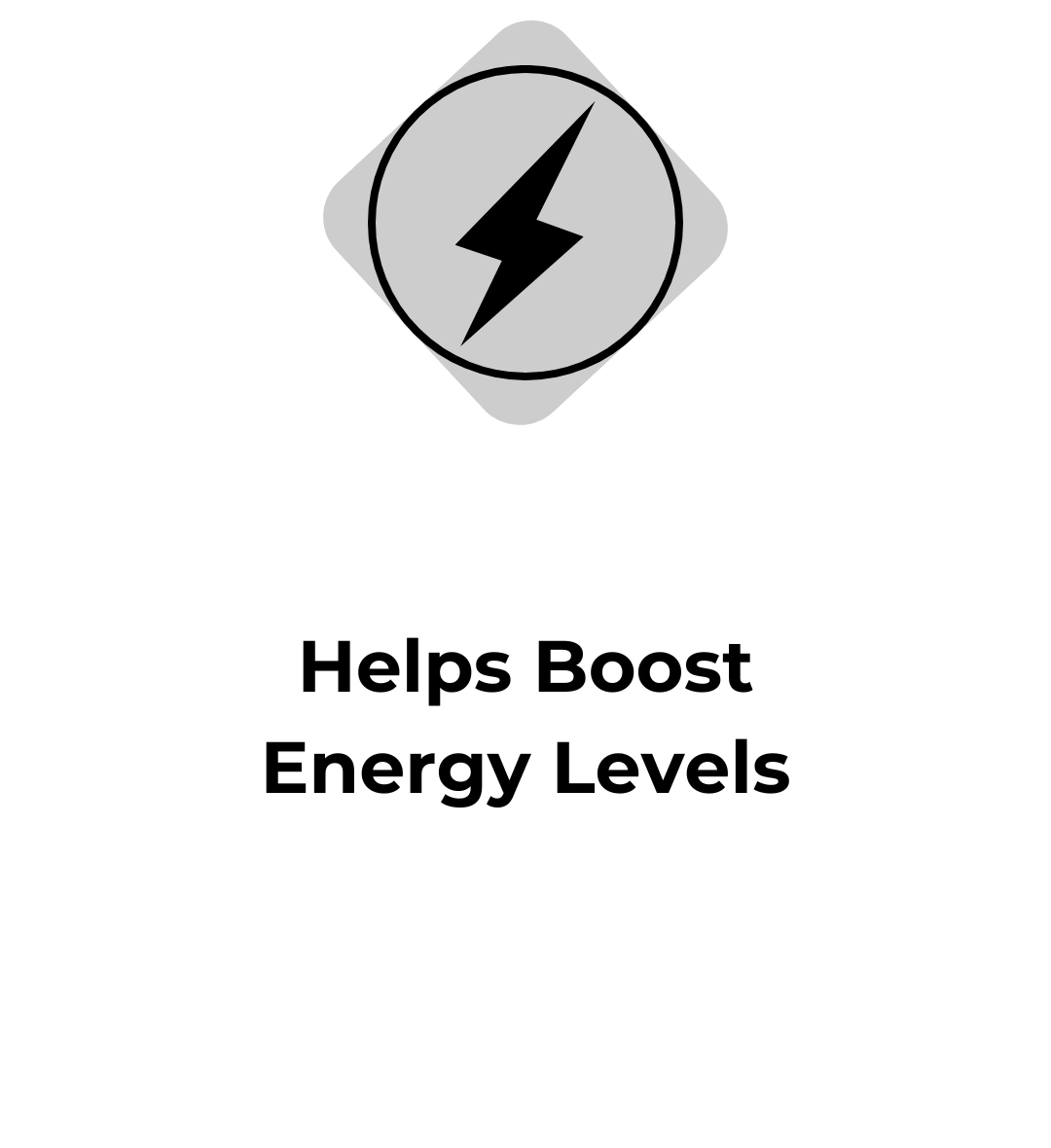 Helps boost energy levels