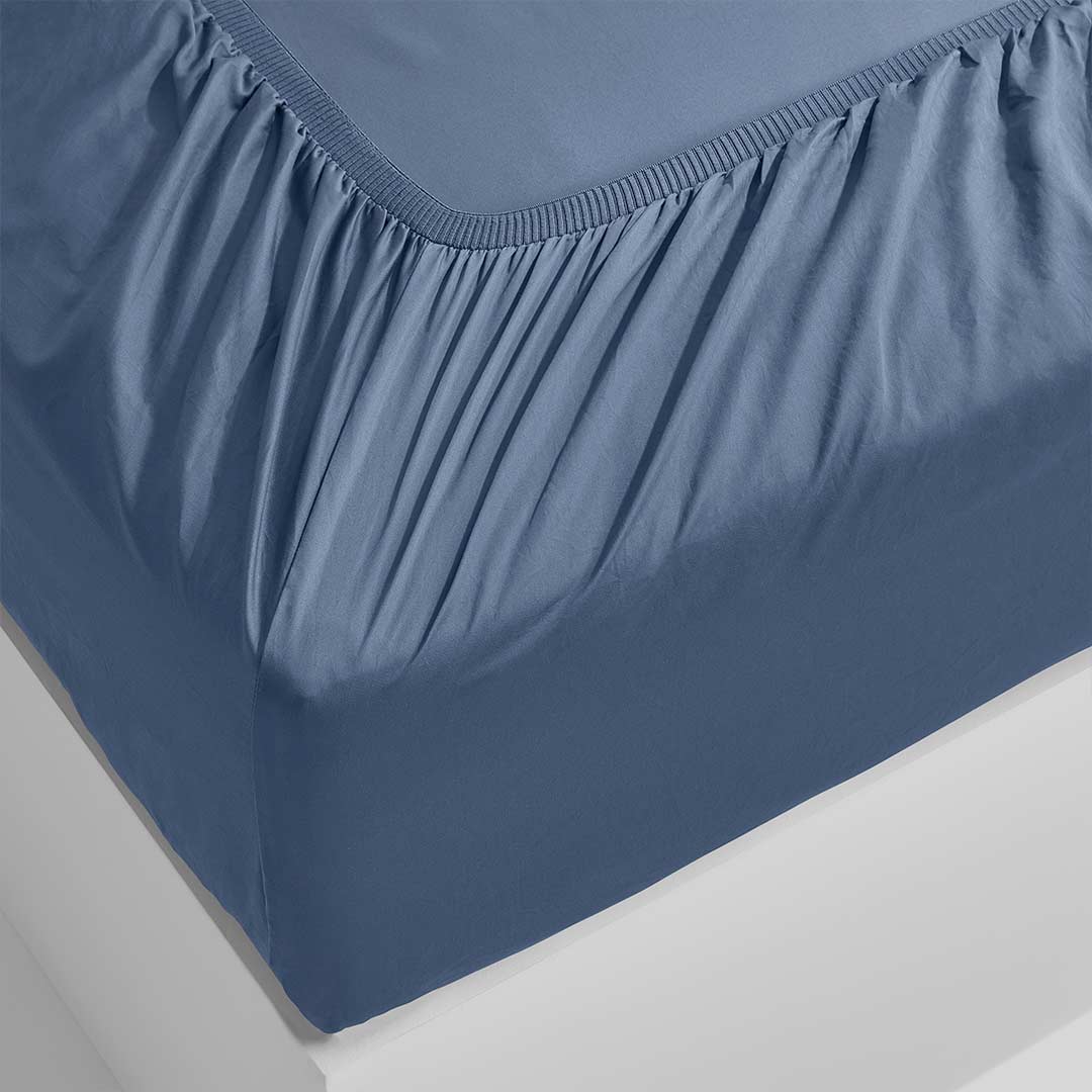 Extra Deep Pocket Fitted Sheet Elastic Corner Straps Fitted Sheets 18 -  21 Twin XL Size Hunter Green Color 