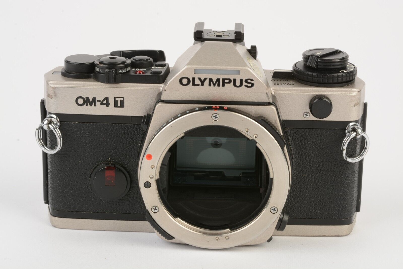 EXC+ OLYMPUS OM-4 35mm SLR, CAP, STRAP, FULLY TESTED, NEW SEALS