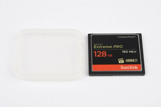 SanDisk 128GB Extreme Pro CompactFlash Card 160MB/s UDMA7