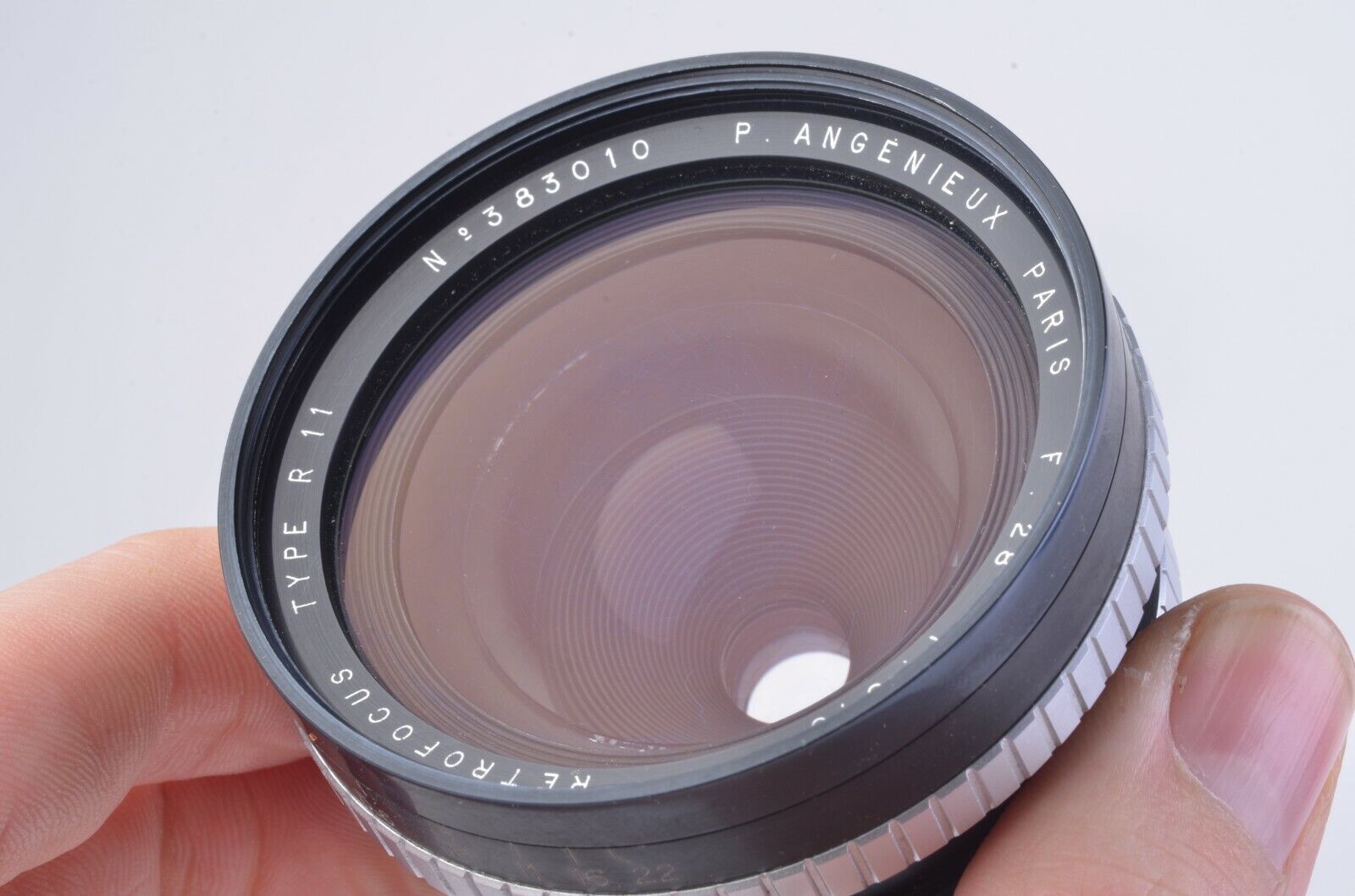 P.ANGENIEUX 28mm f3.5 EXAKTA アダプタ付-