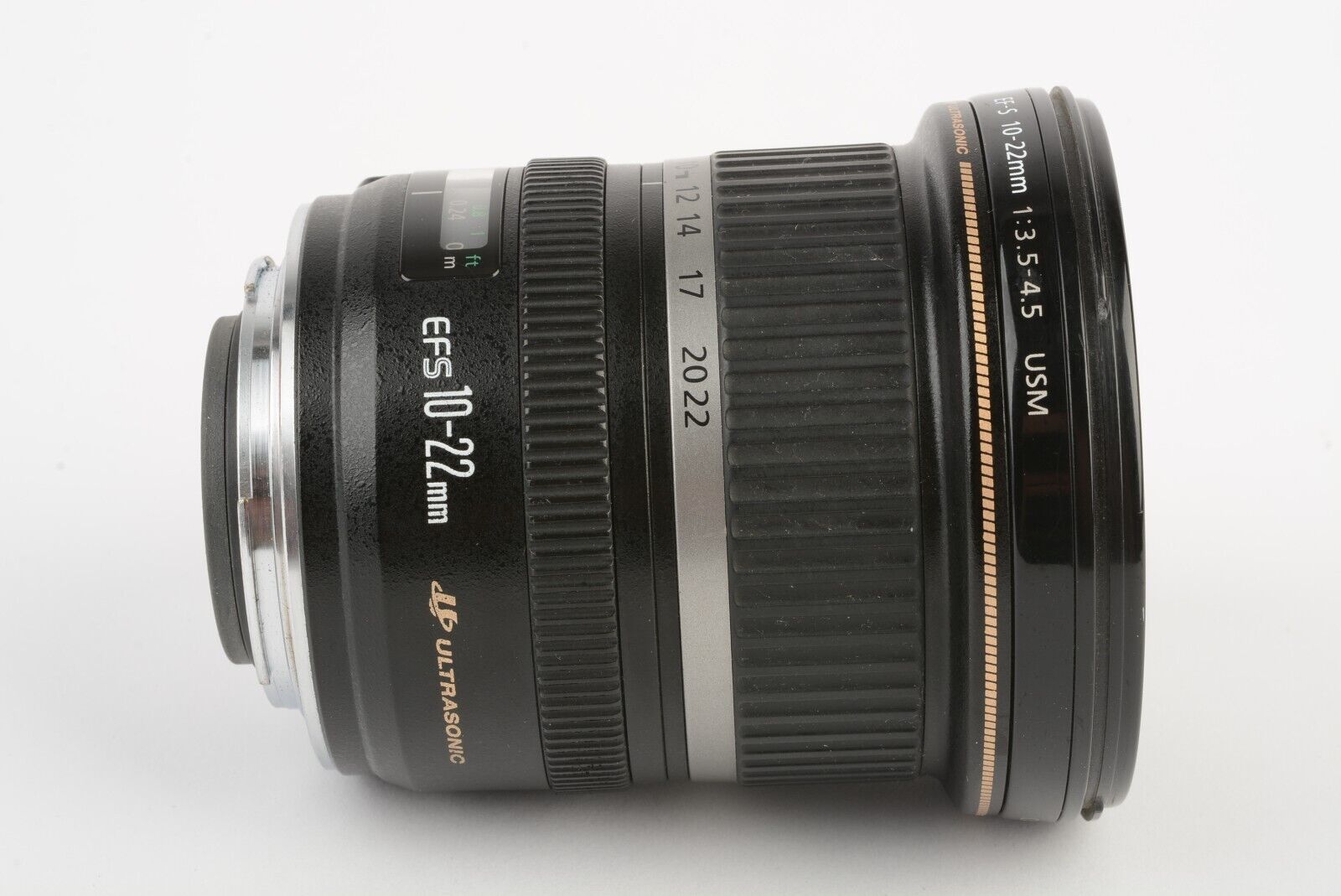 MINT- CANON EF-S 10-22mm f3.5-4.5 L LENS, CAPS, TESTED, CLEAN AND