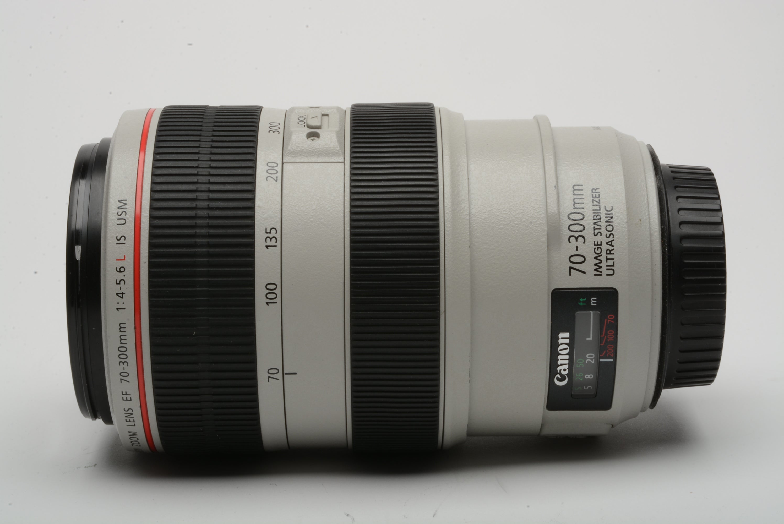 Canon EF 70-300mm F4-5.6L IS USM Zoom Lens w/B+W UV + caps, boxed