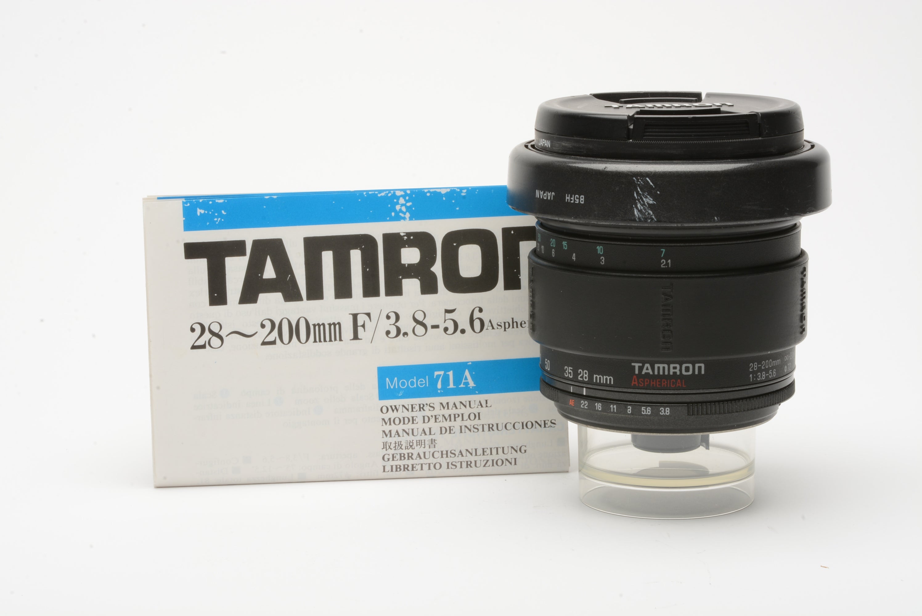 Tamron AF 28-200mm f3.8-5.6 IF Asph. LD zoom lens for Pentax AF