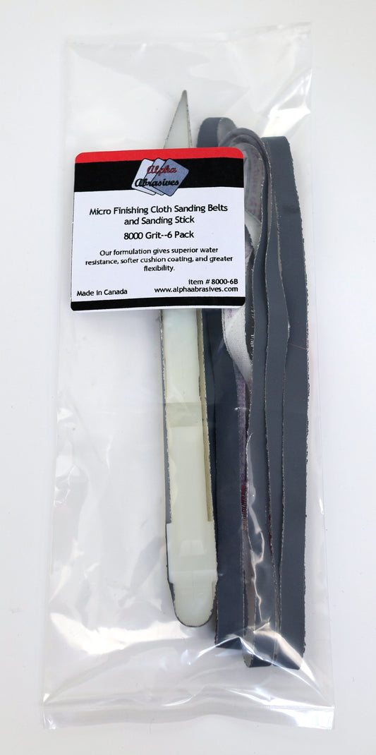 55678 Sanding Stick with Abrasive Belts and Replacement Belt Packs –  Flex-I-File