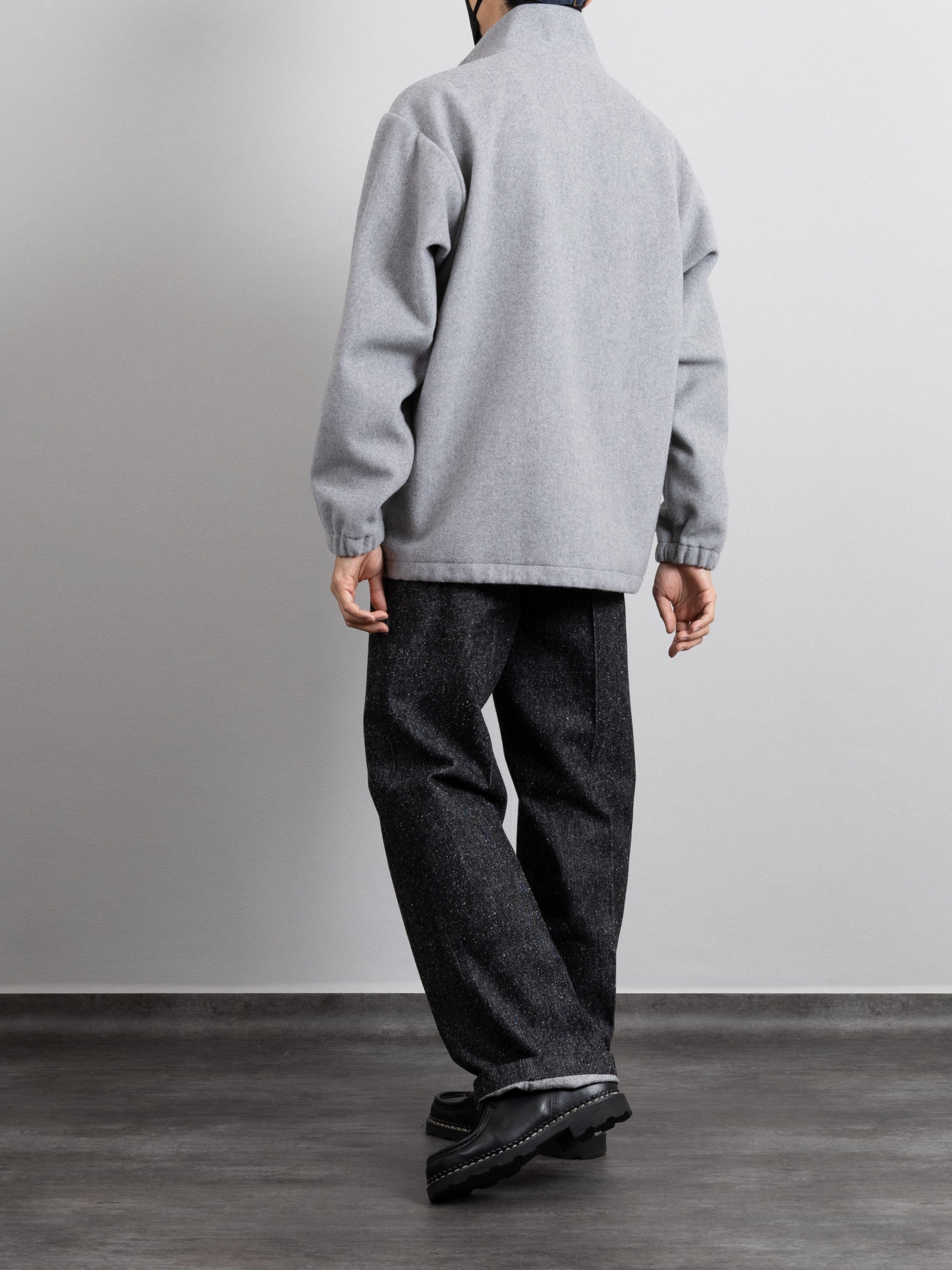 Cornier WOOL MOSSER HALF ZIP PULLOVER - アウター