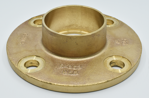 Brass Solder Flange Set