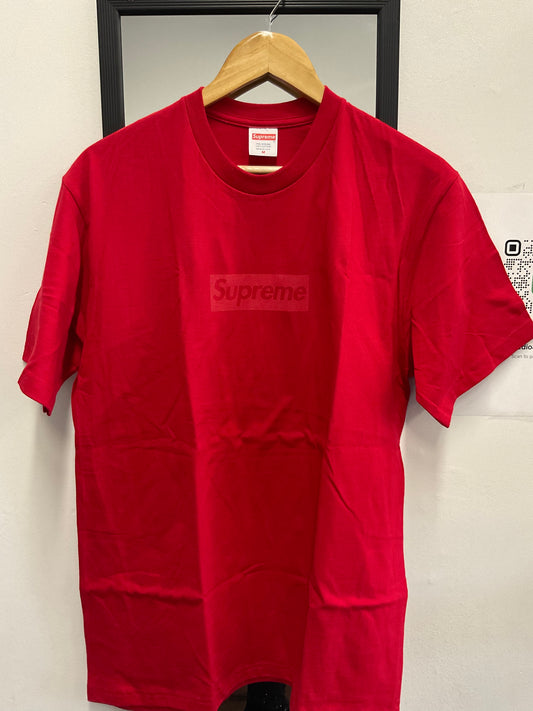 Supreme Tonal box Logo Tee 'Yellow' — Kick Game