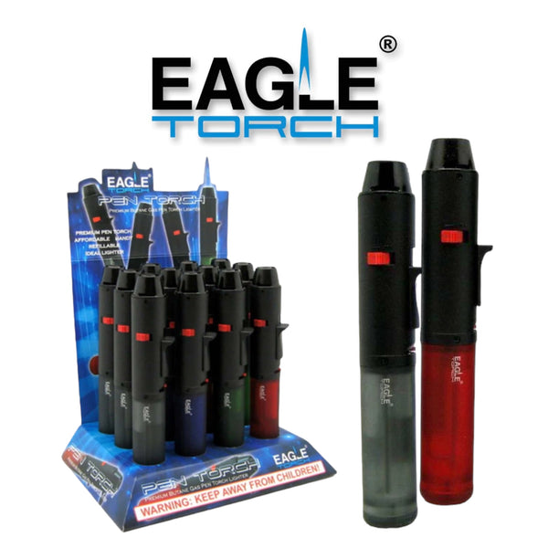EAGLE TORCH GUN SERIES LIGHTERS 15ct/DISPLAY – Novelty King