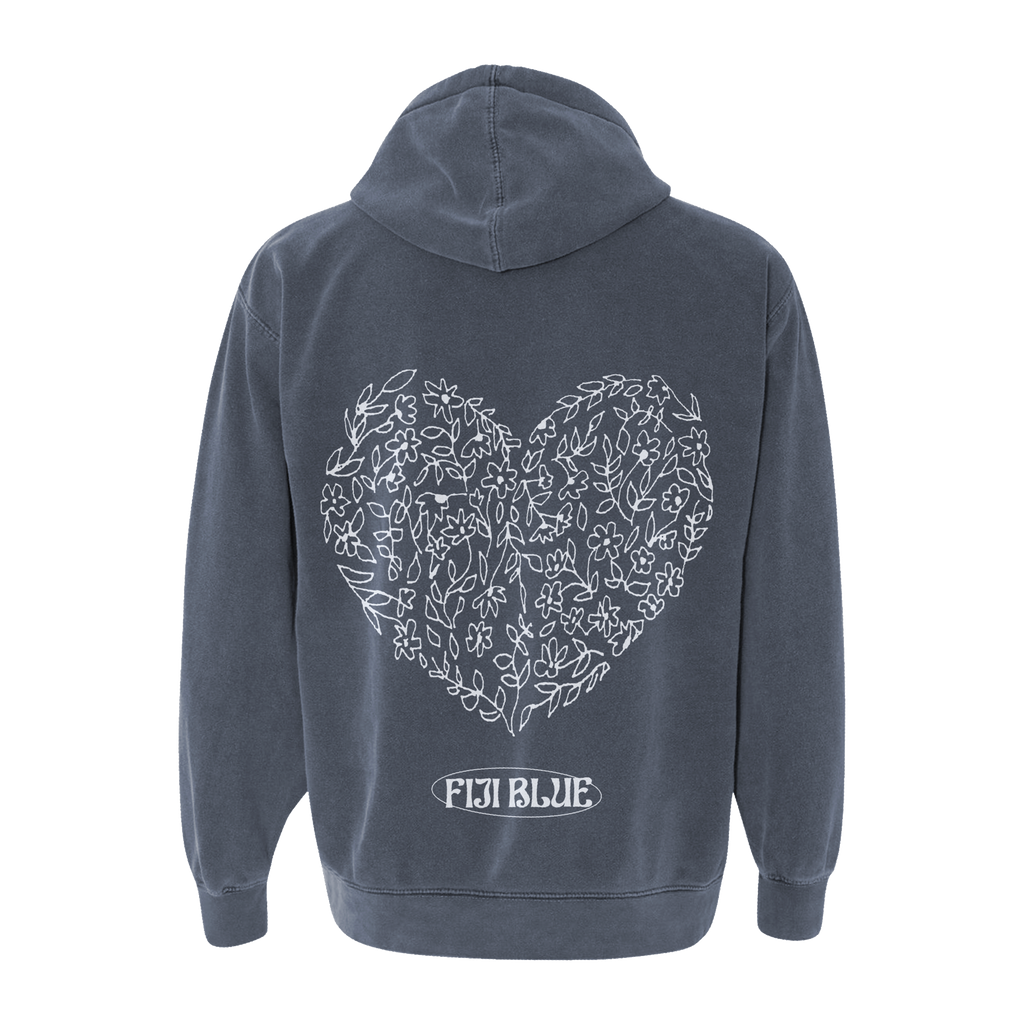 I Loved You, What Happened? Denim Blue Hoodie – Fiji Blue Official Store