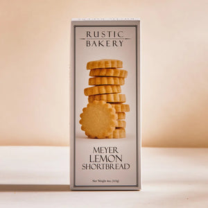 Shortbread Cookies - Meyer Lemon Shortbread Box - Rustic Bakery - Red Bird Gift Company