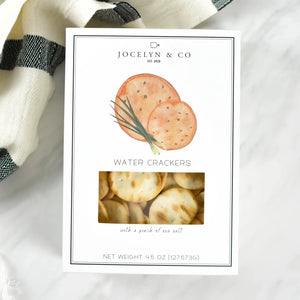Boxed Water Crackers - Red Bird Gift Company