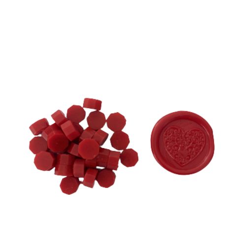 Wax Seal Beads  100 Ruby Red Wax Beads – Rainbows & Raindrops Wax Seal Co.