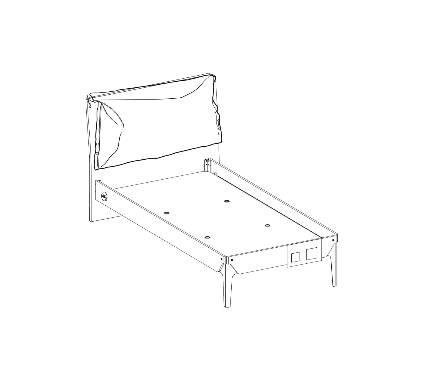 Duo Bed (120x200 cm)